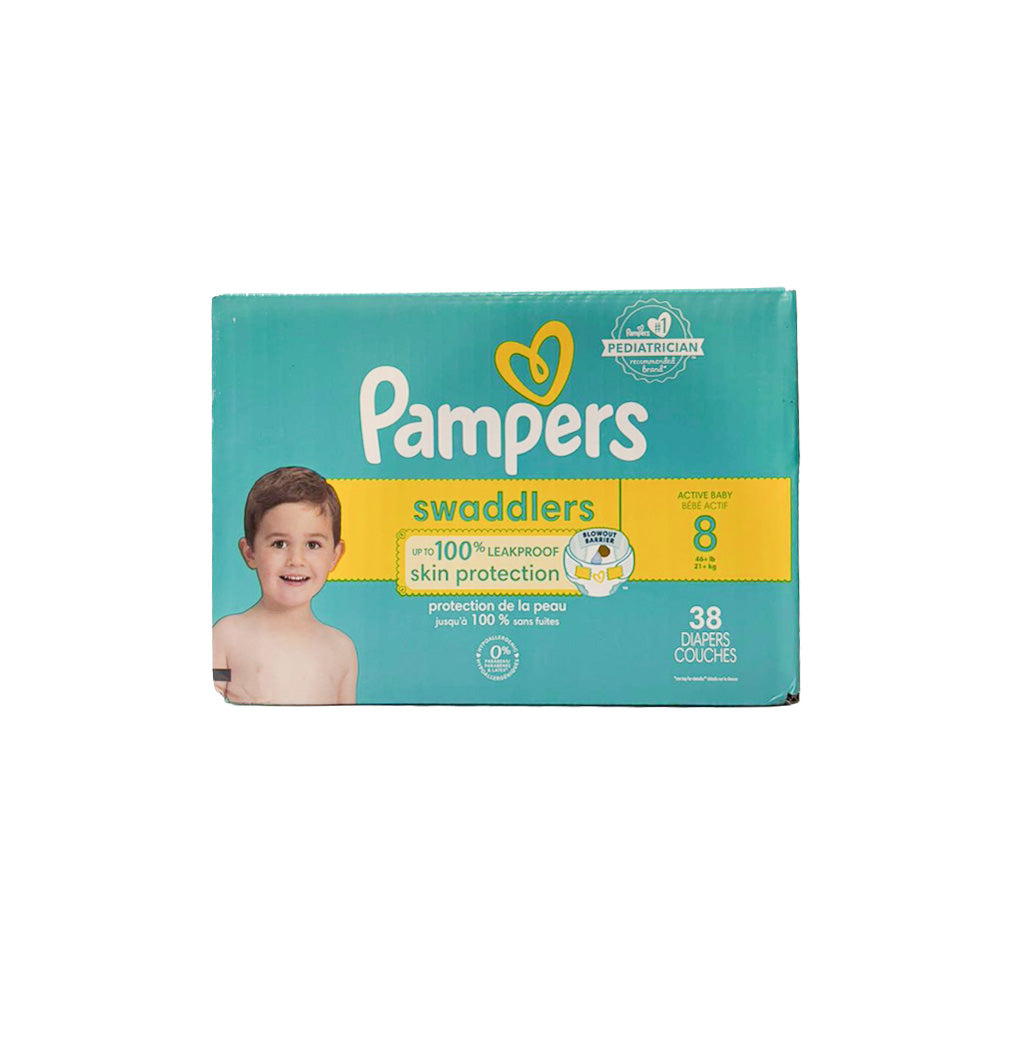 PAÑALES SWADDLERS SUPER S8 38U