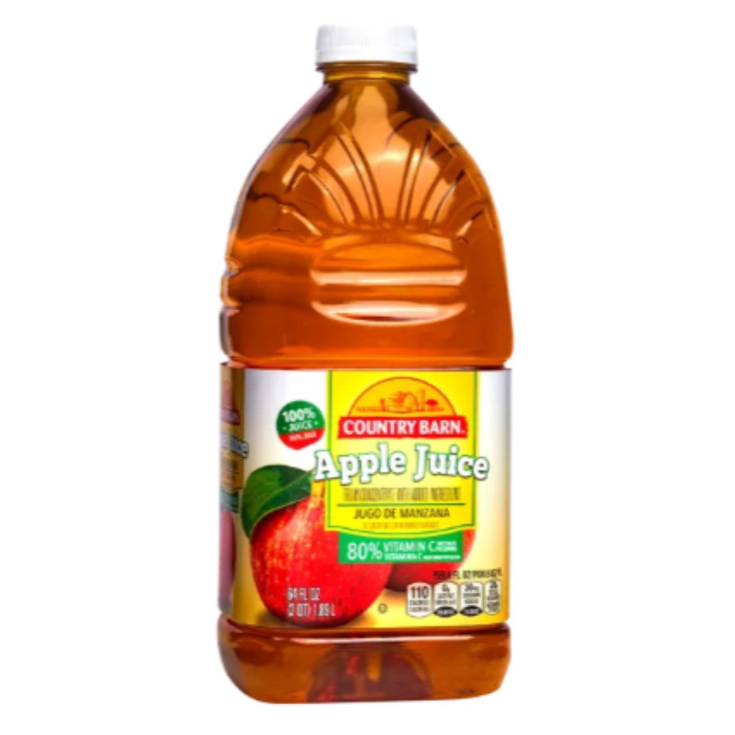 JUGO DE MANZANA COUNTRY BARN 64OZ