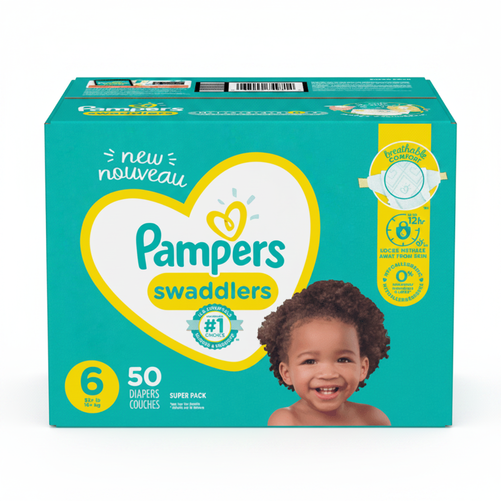PAÑALES SWADDLERS CAJA TALLA 6 50U