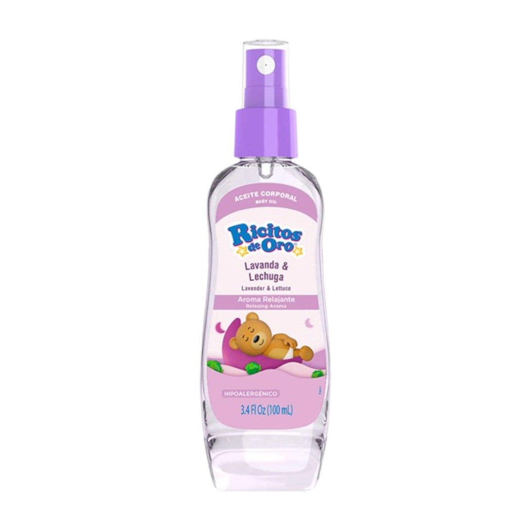 ACEITE PARA BEBÉ LAVANDA Y LECHUGA 100ML