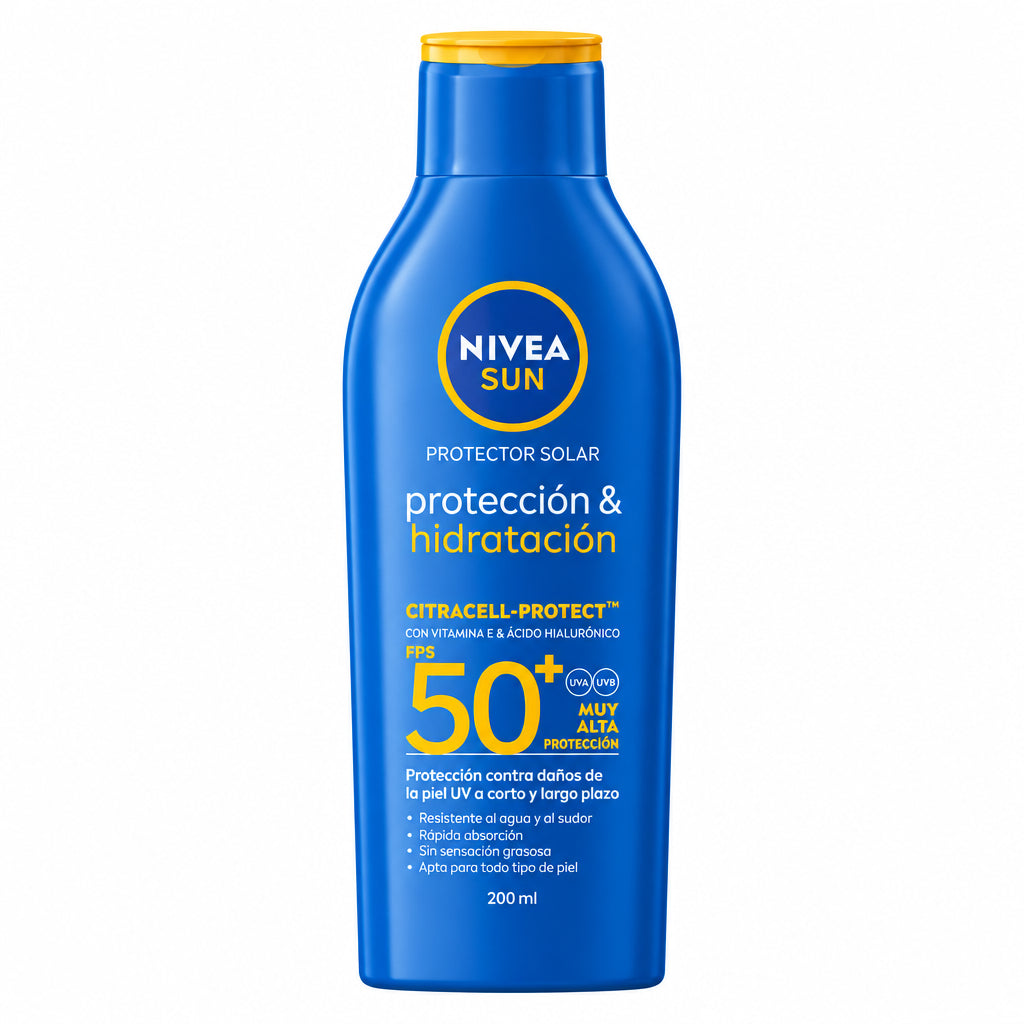 BLOQUEADOR SOLAR HIDRATACIÓN NIVEA 200ML