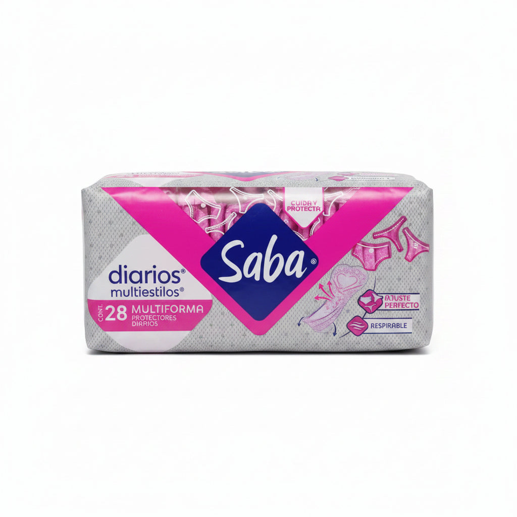 PROTECTORES DIARIOS MULTI SABA 28U