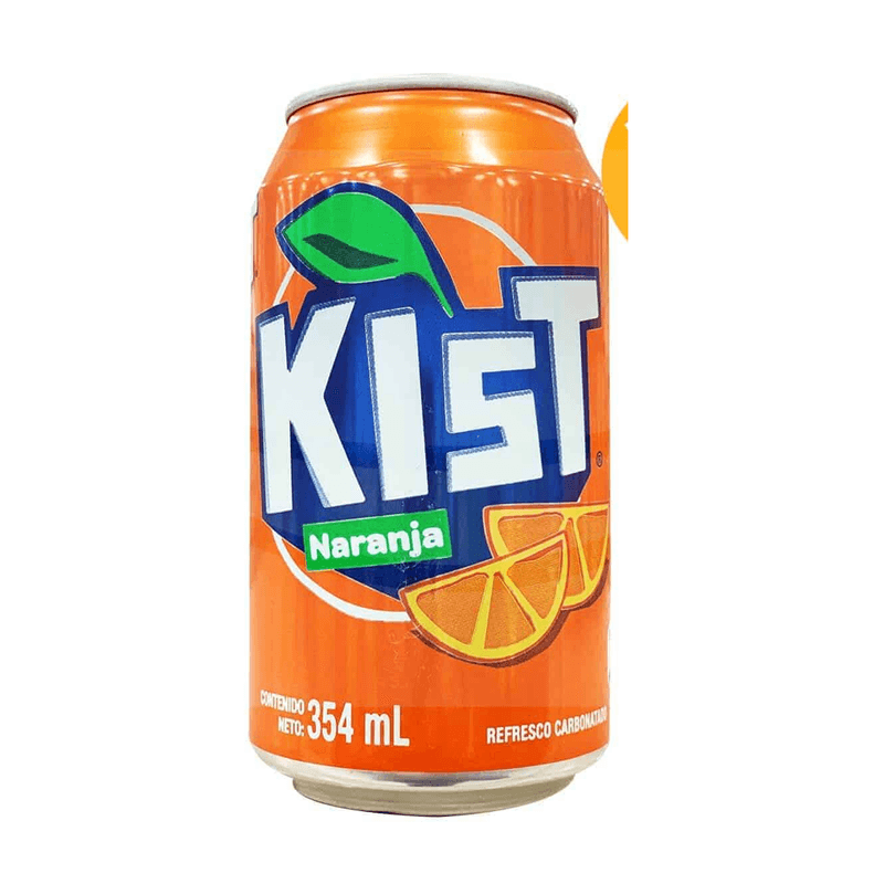 GASEOSA DE NARANJA LATA KIST 12OZ