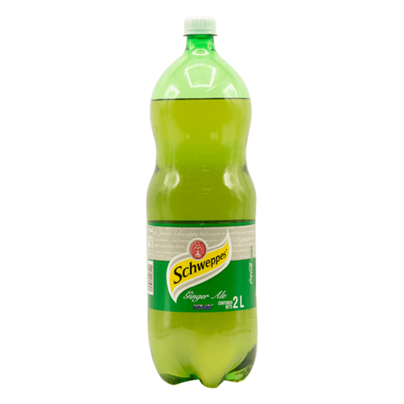 GASEOSA GINGER ALE PET SCHWEPPES 2L