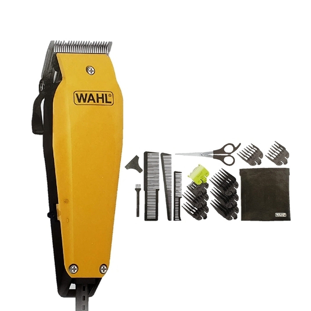 MAQUINA DE CORTAR CABELLO NEGRA/AMARILLO