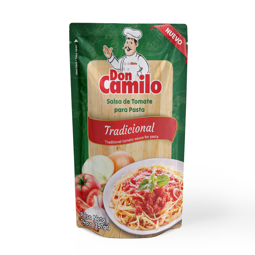 SALSA TOMATE TRADICIONAL DON CAMILO 14OZ