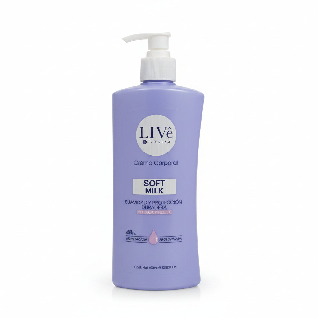 CREMA CORPORAL PIEL SECA LIVE 400ML