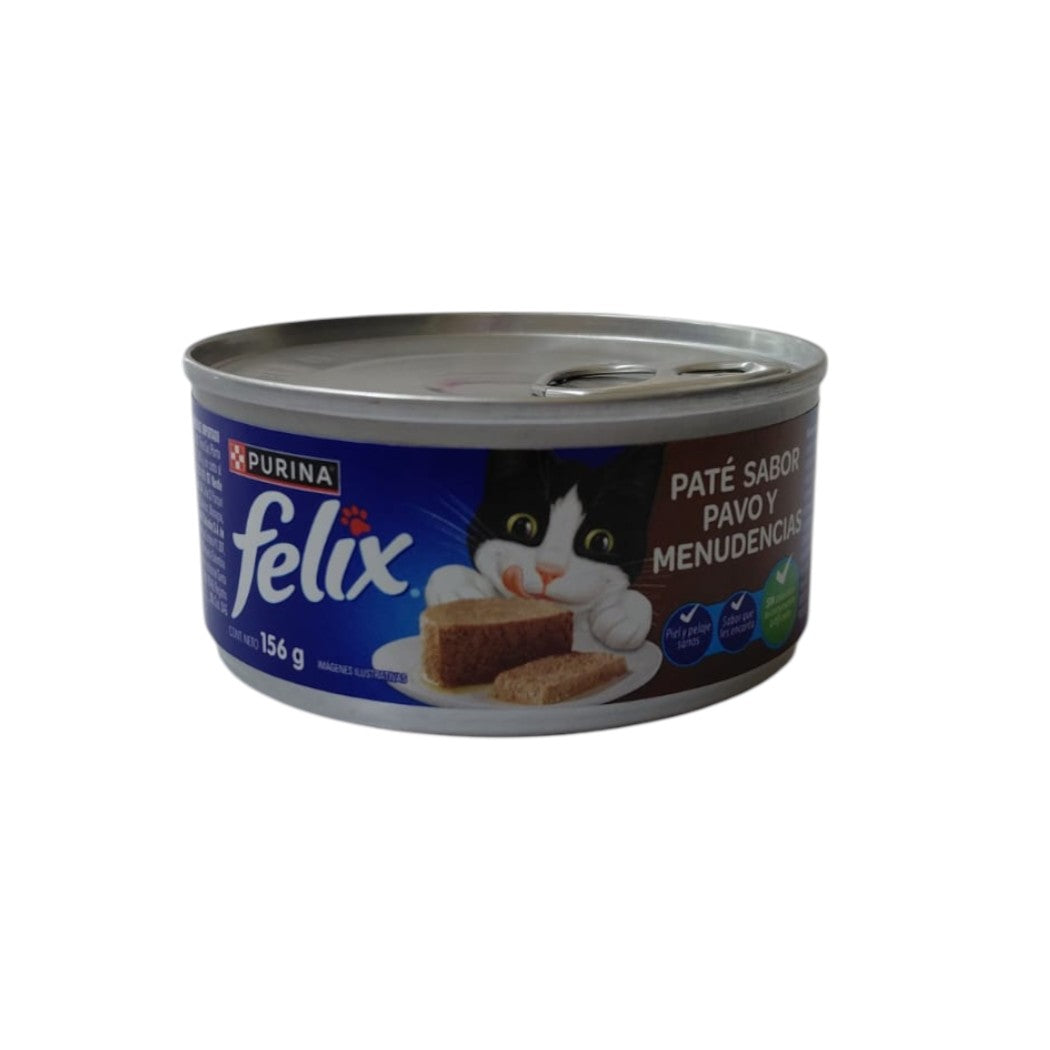 ALIMENTO PARA GATO DE PAVO 156GR