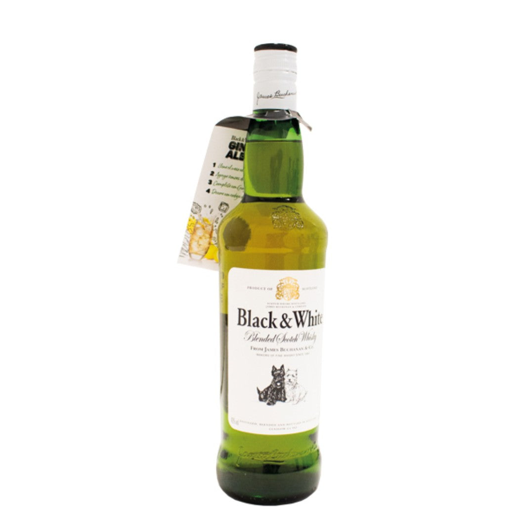 WHISKY BLACK WHITE 750ML