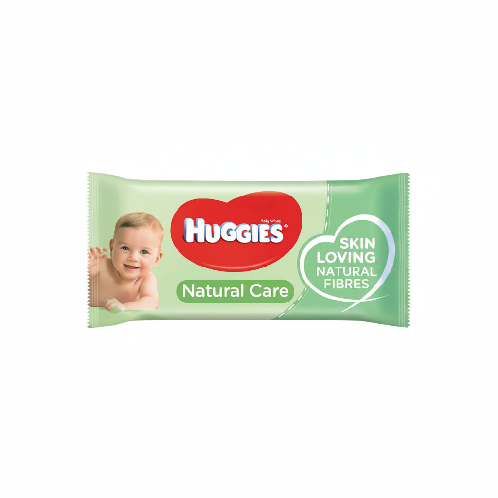TOALLITAS HÚMEDAS HUGGIES NATURAL 56U