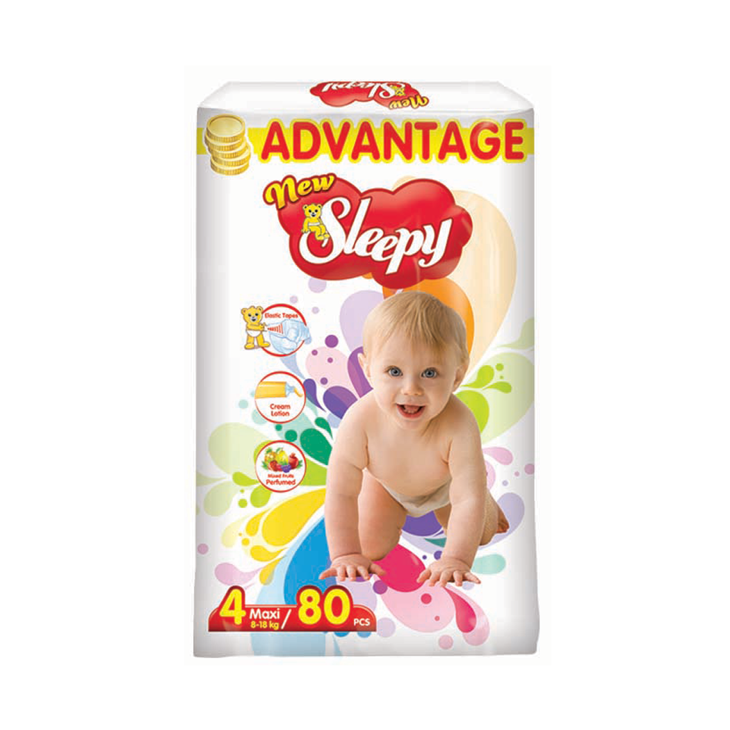PAÑALES DESECHABLE ADVANTAGE MAXI 80U
