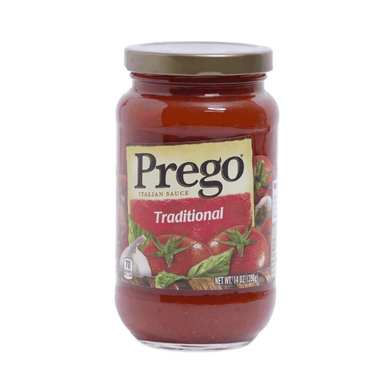 SALSA DE TOMATE TRADICIONAL PREGO 396GR