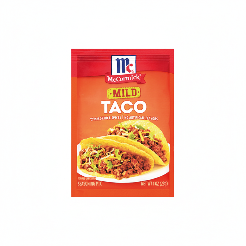 MEZCLA MILD TACO MCCORMICK 28GR