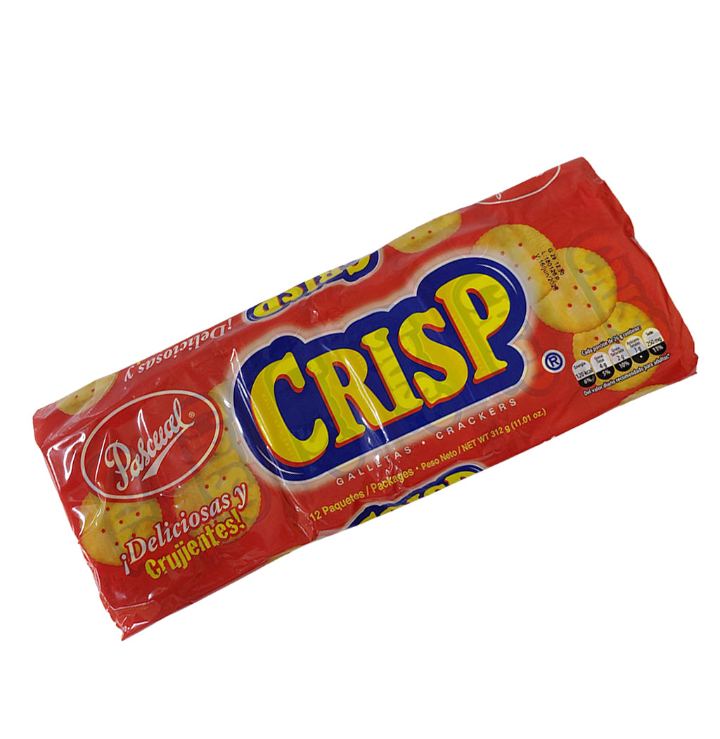 GALLETAS CRISP PASCUAL 312GR