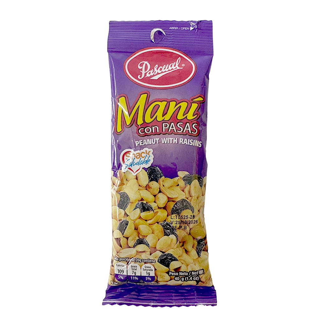 MANI CON PASAS PASCUAL 40GR