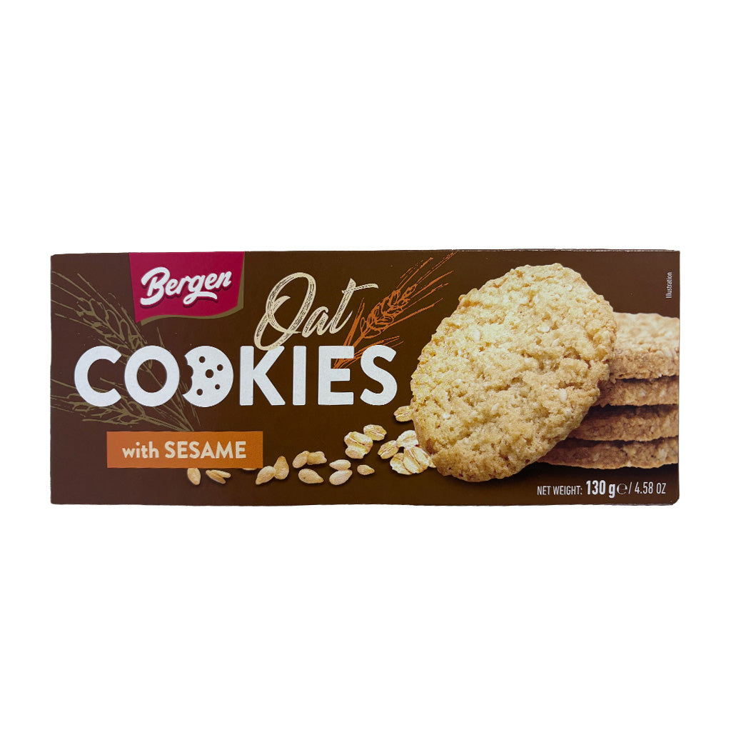 GALLETAS DE AVENA SEZAME BERGEN 130GR