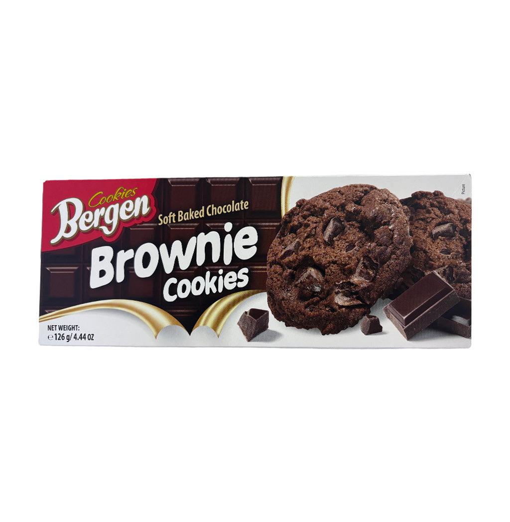 GALLETAS BROWNIE BERGEN 126GR