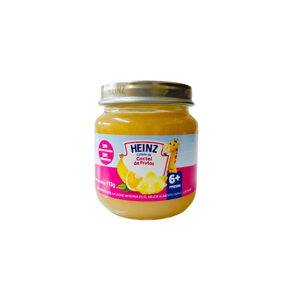 COLADO COCTEL DE FRUTA HEINZ 113GR