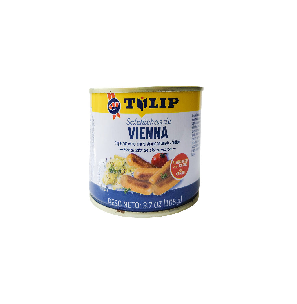 SALCHICHAS VIENNA CERDO TULIP 105GR