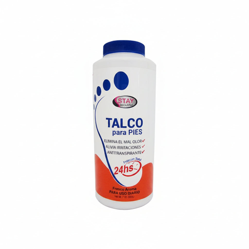 TALCO PARA PIES STAY BEAUTIFUL 200GR