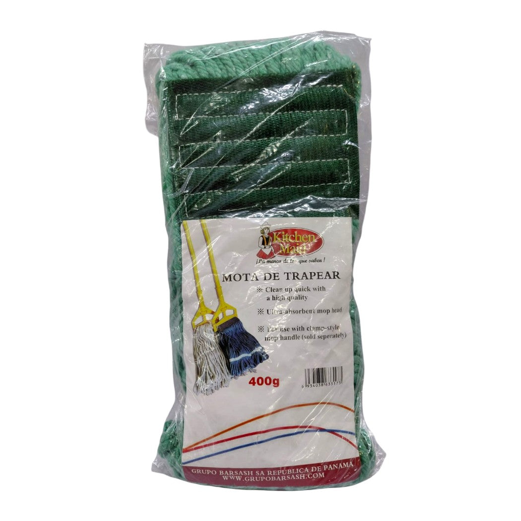 MOTA PARA TRAPEADOR NYLON VERDE 400GR