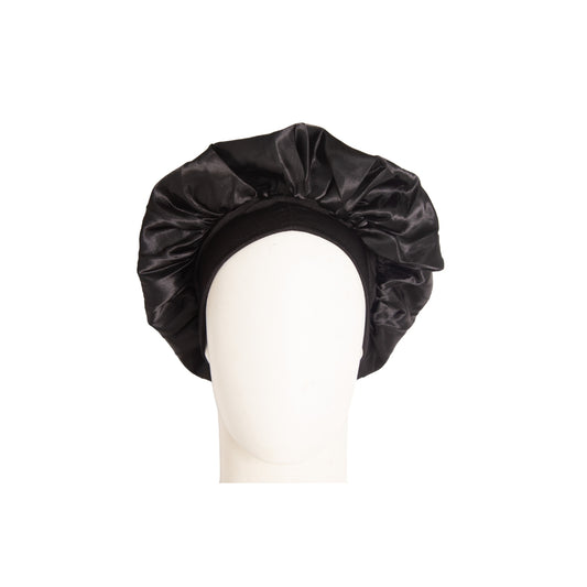 GORRA DE SATIN CON BANDA ELÁSTICA