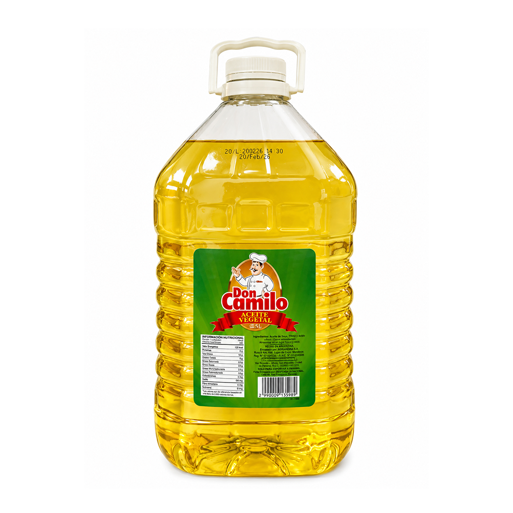ACEITE VEGETAL DON CAMILO 5LT