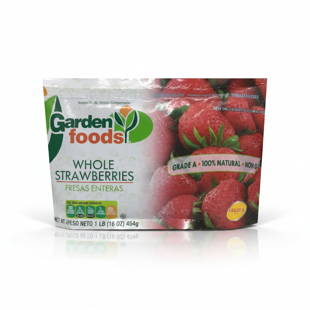 FRESAS ENTERAS GARDEN FOODS 454G