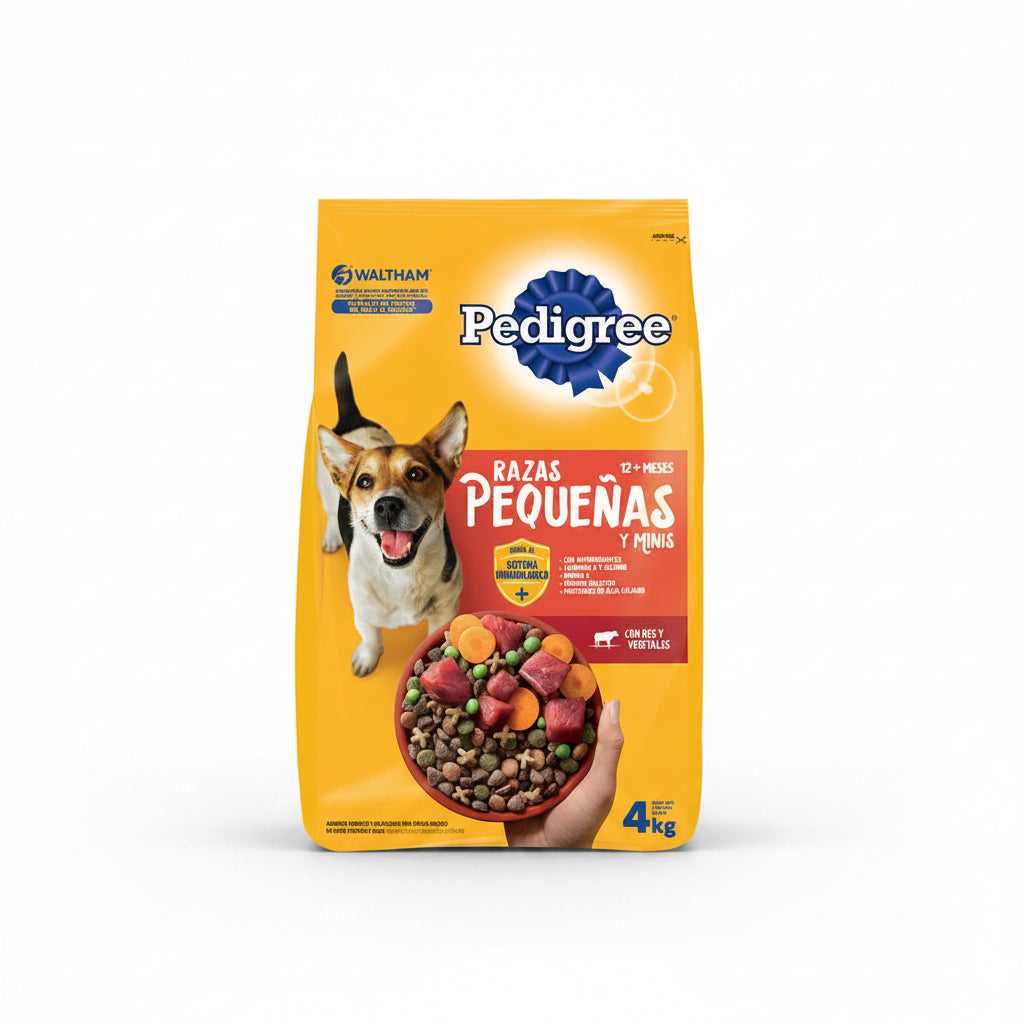 ALIMENTO PARA PERROS RAZAS PEQUEÑAS 4KG