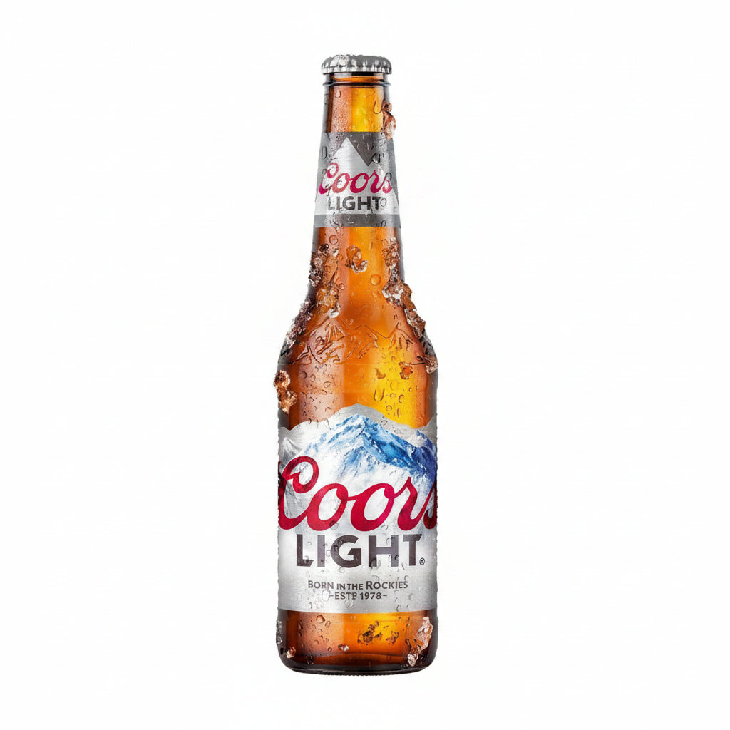 CERVEZA COORS LIGHT VIDRIO 355ML