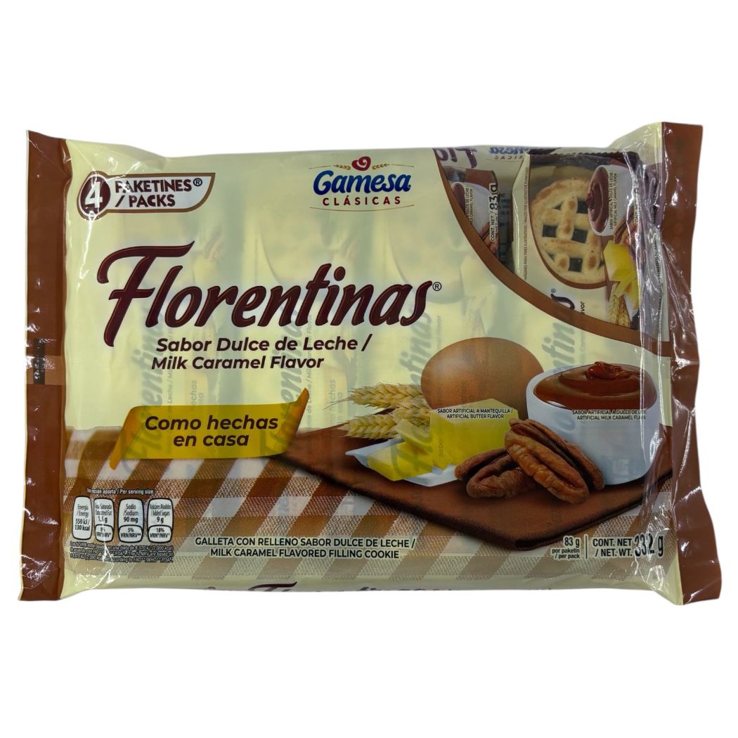 4PACK GALLETA DULCE LECHE 83GR