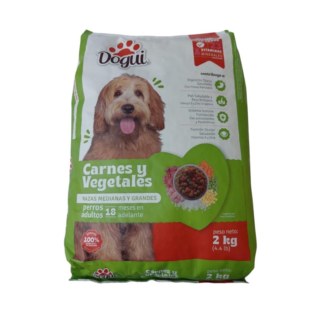 ALIMENTO PARA PERRO CARNE VEGETALES 2KG