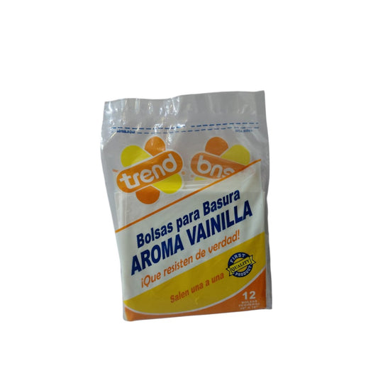 BOLSA DE BASURA AROMA VAINILLA 18X18