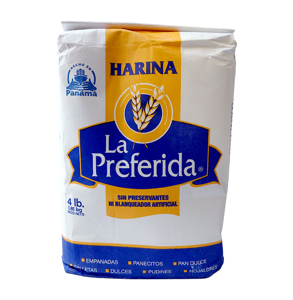 HARINA DE TRIGO LA PREFERIDA 4LB