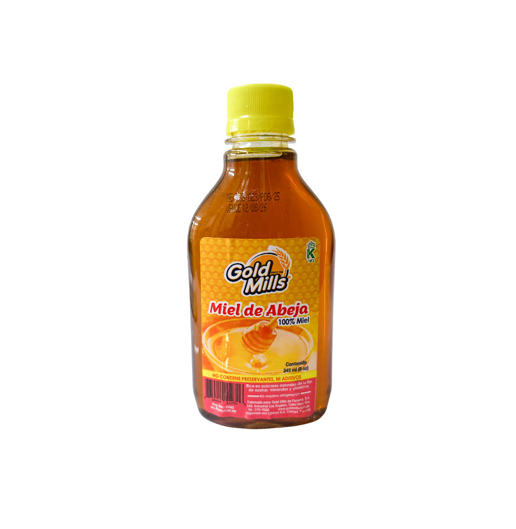 MIEL DE ABEJA GOLD MILLS 8OZ