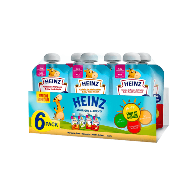 6PCK COLADO FLEX HEINZ 630GR