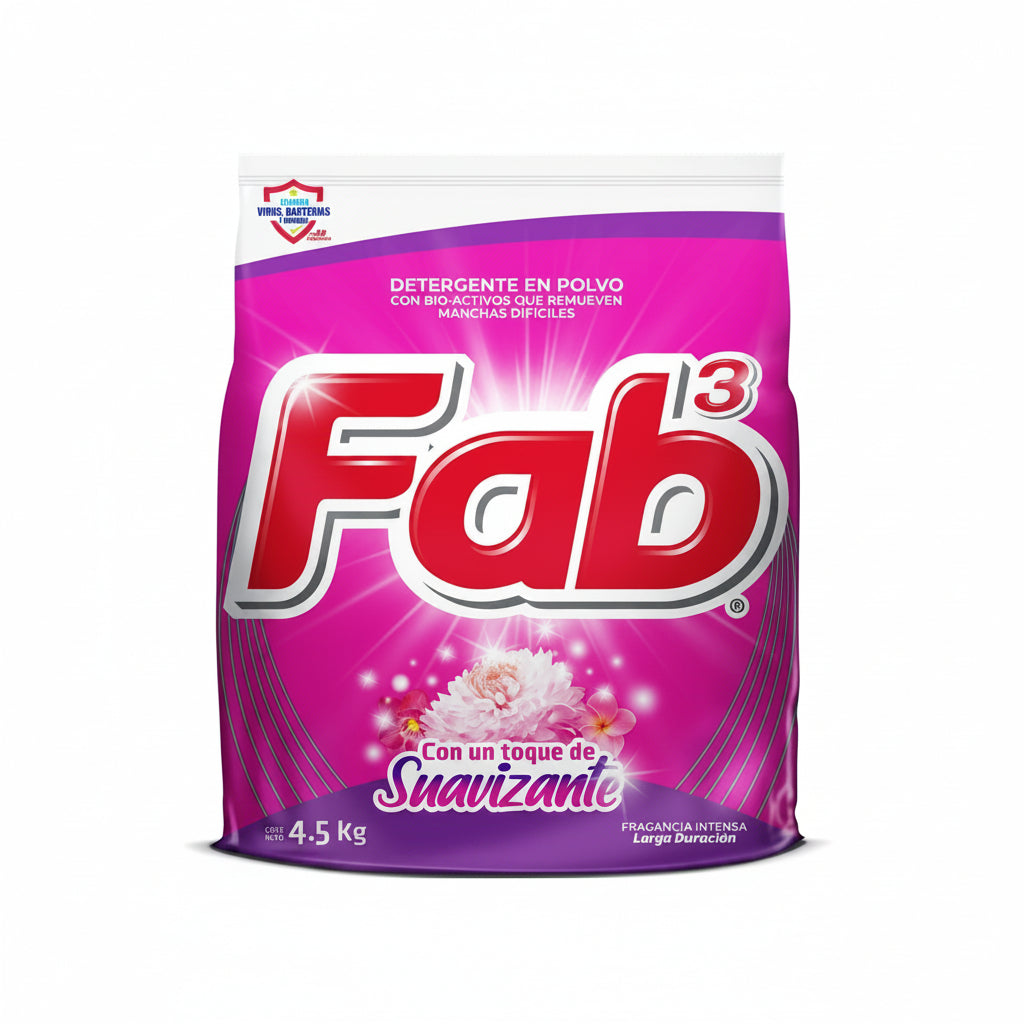 DETERGENTE EN POLVO FLORES 5KG