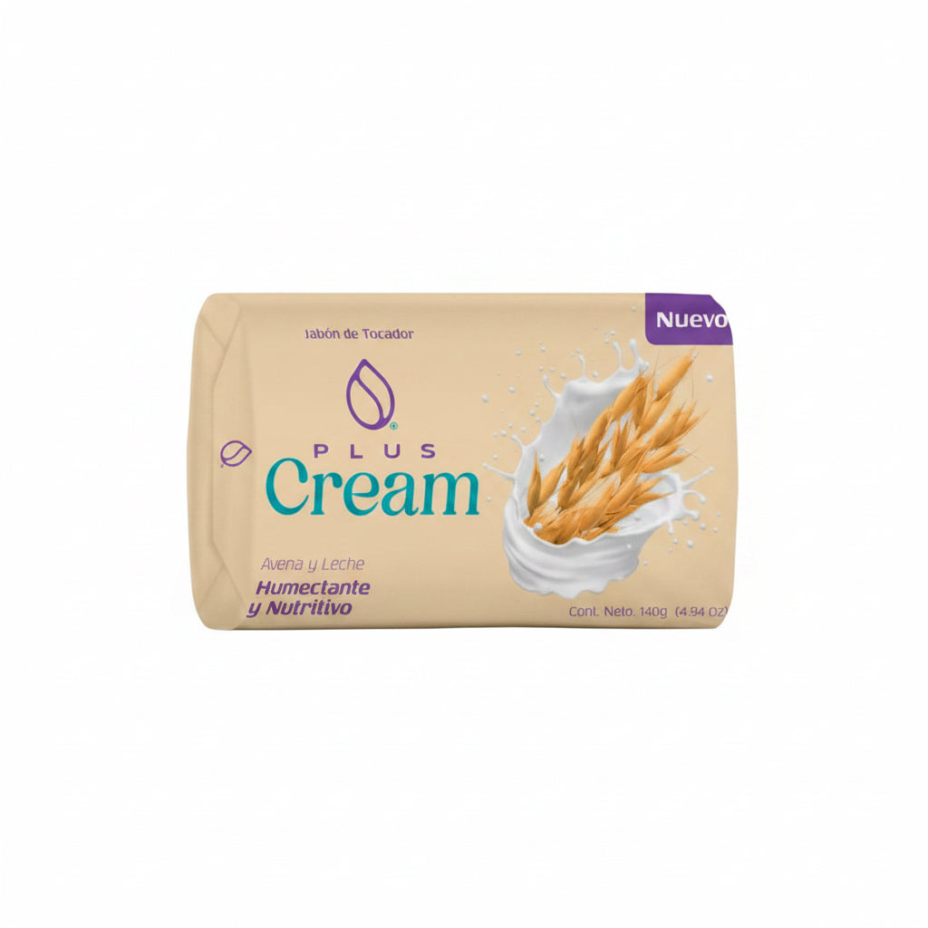 JABÓN AVENA ALMENDRA PLUS CREAM 140GR