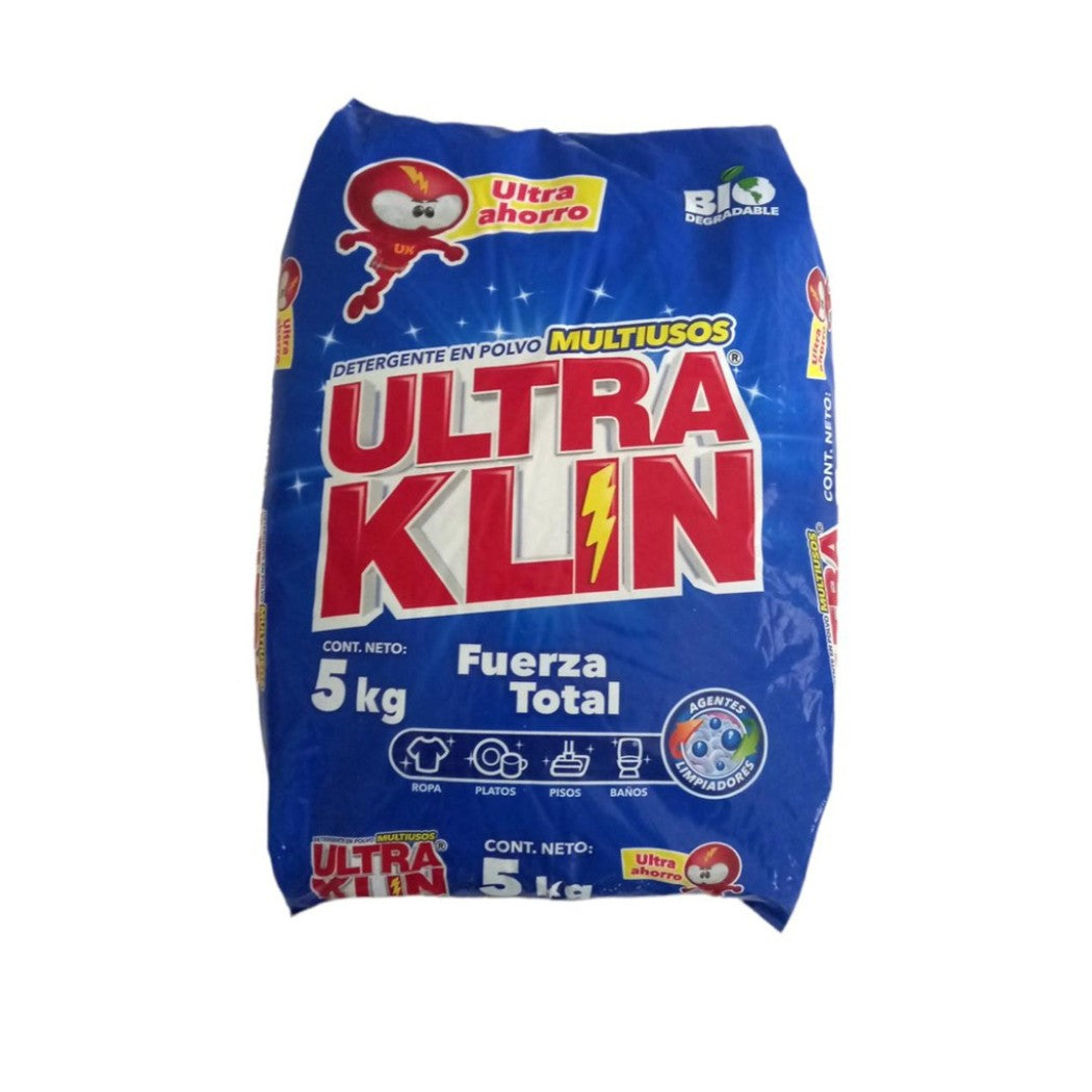 DETERGENTE EN POLVO FUERZA TOTAL 5KG
