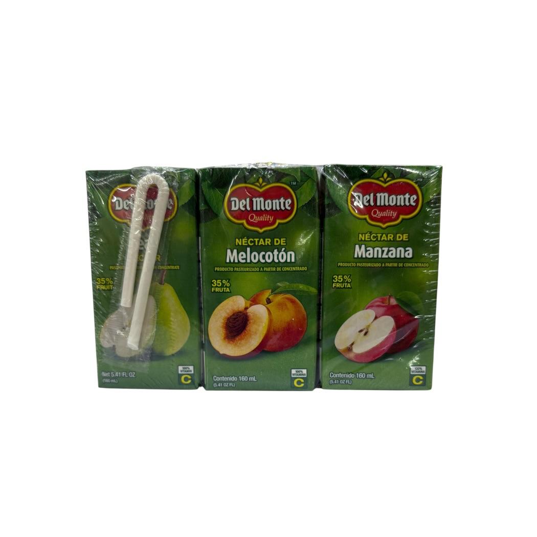 6PACK NECTAR SURTIDO DEL MONTE 160ML