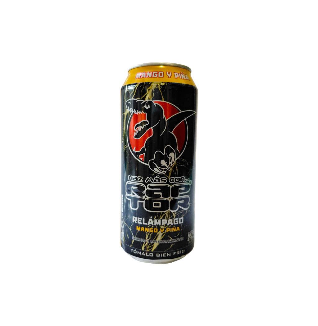 BEBIDA ENERGETICA RELAMPAGO RAPTOR 473ML