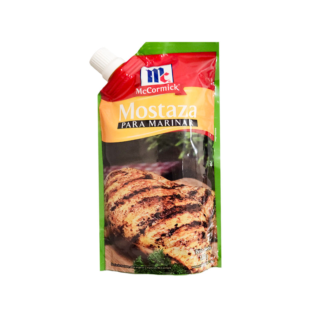 MOSTAZA MARINADA MCCORMICK 180GR