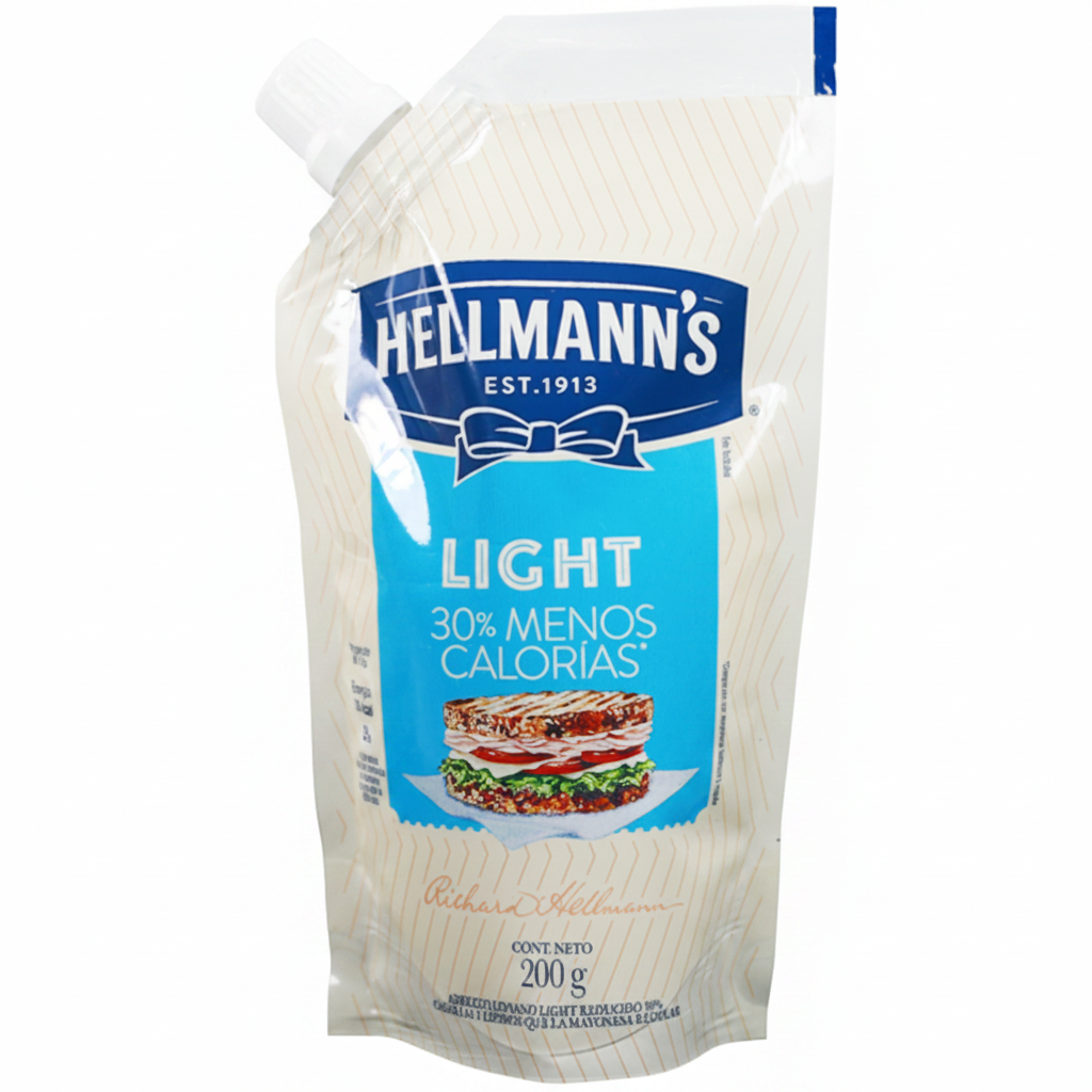MAYONESA LIGHT HELLMANNS 200GR