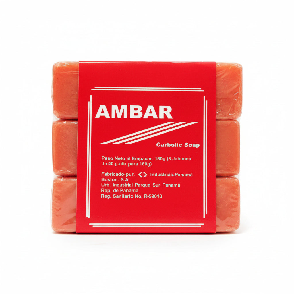 JABÓN CARBOLICO AMBAR 3U