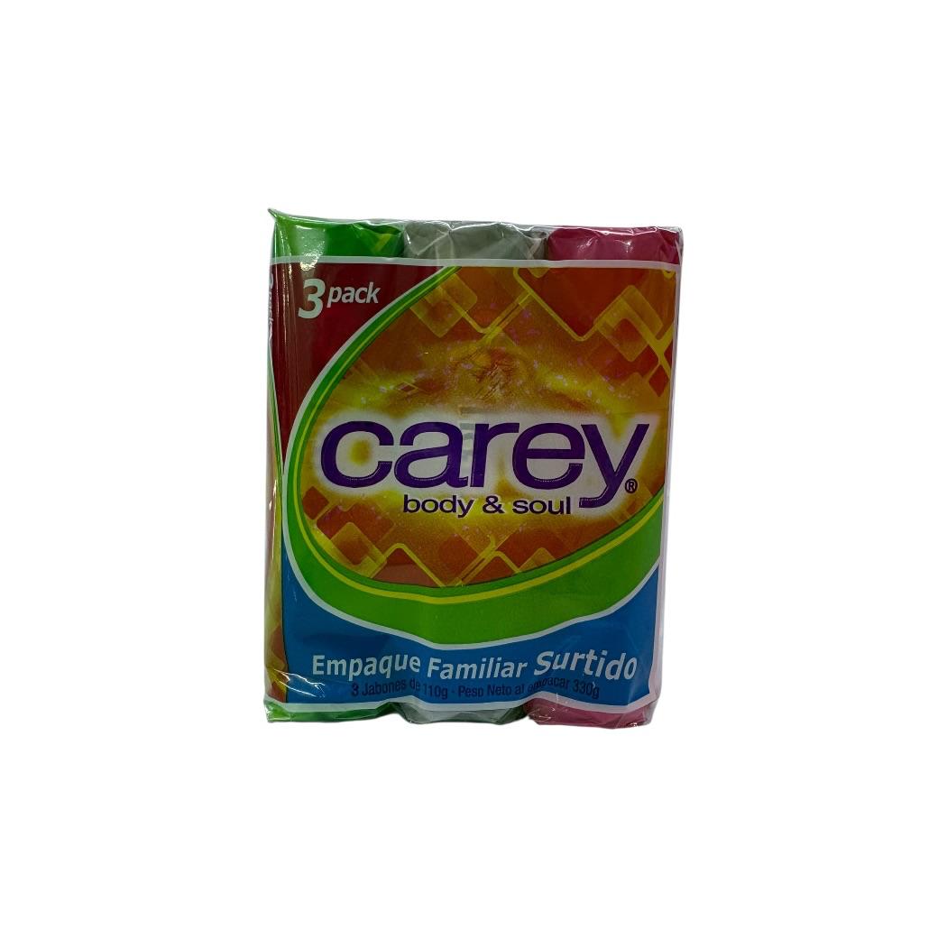 JABÓN SURTIDO CAREY 3PACK 110GR