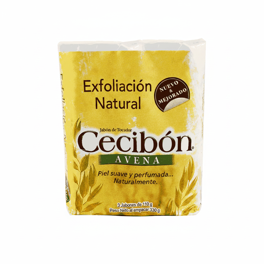 JABÓN DE AVENA 3PACK 110GR