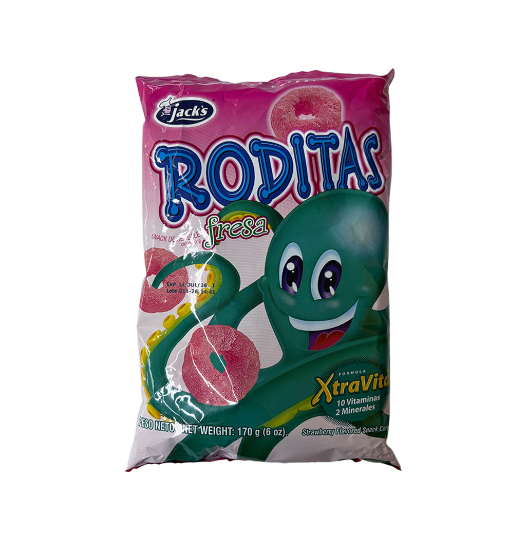 CEREAL RODITAS FRESA JACKS 170GR