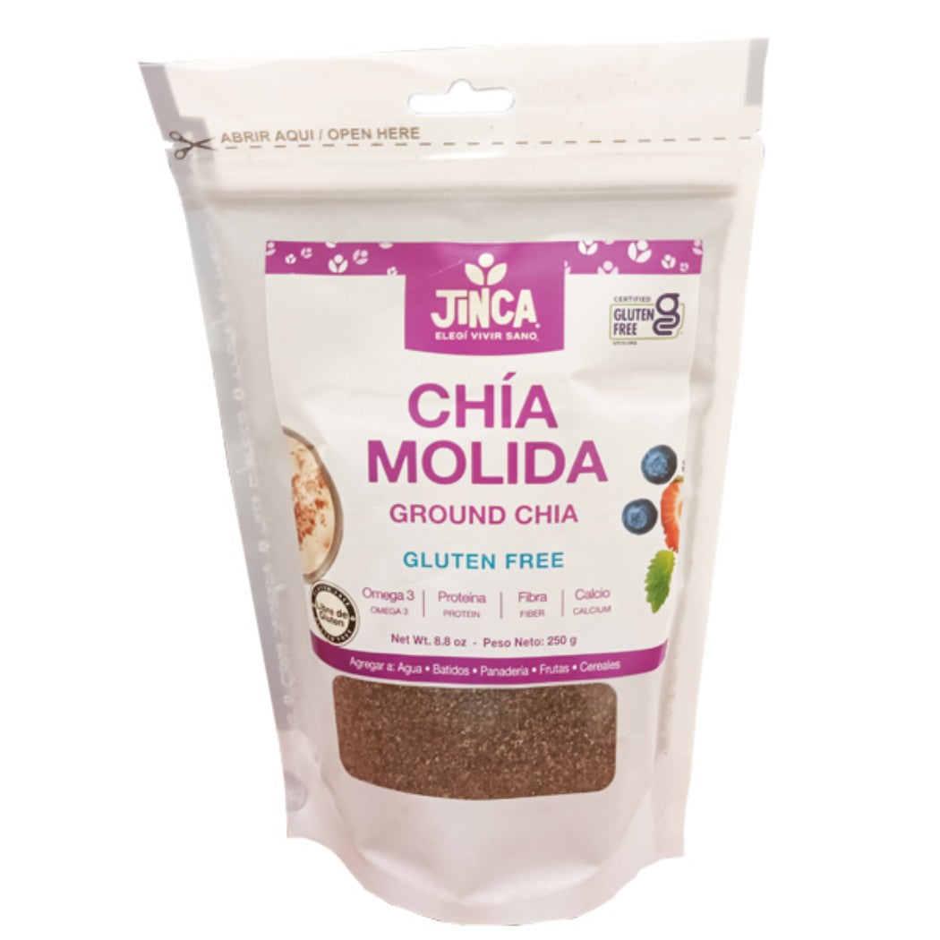 CHIA MOLIDA JINCA FOODS 250GR