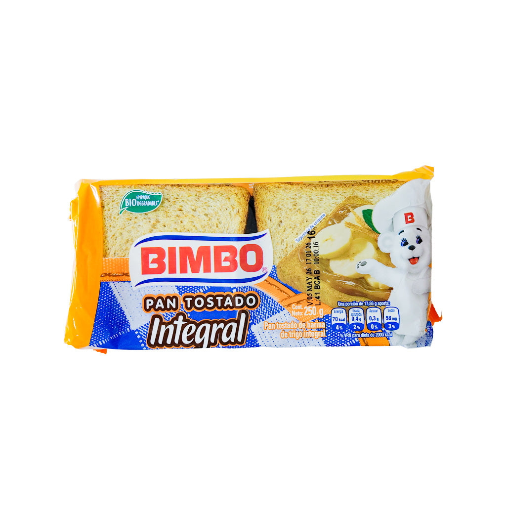 TOSTADA INTEGRAL BIMBO 250GR