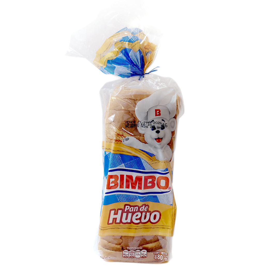 PAN DE HUEVO BIMBO 500GR
